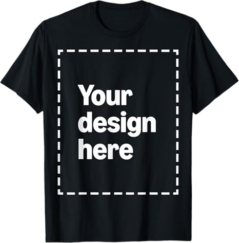 Customizable 100% Cotton Thickened Unisex T-Shirt