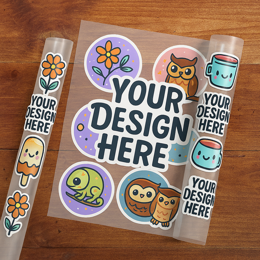Custom Vibrant DTF Heat Transfer Print – Ready to Press (Small Size)